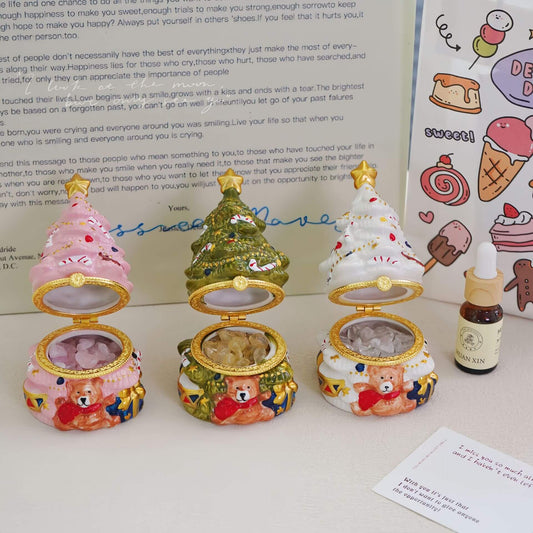 Ornements en cristal pour sapin de Noël