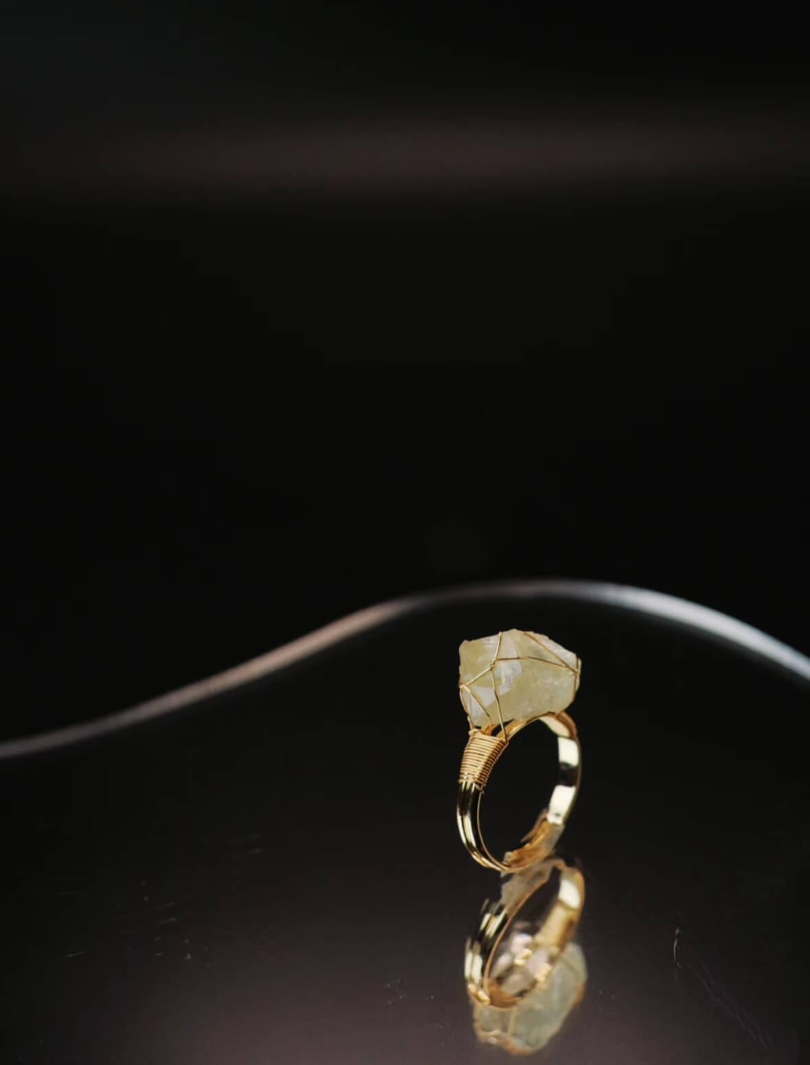 Crystal Raw Stone Rings Multicolored - Purification·Wealth·Wisdom·Health - 我的商店