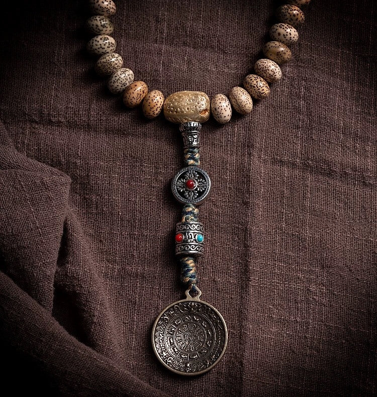 Bodhi Seed Prayer Beads - Handmade Buddha beads bracelet