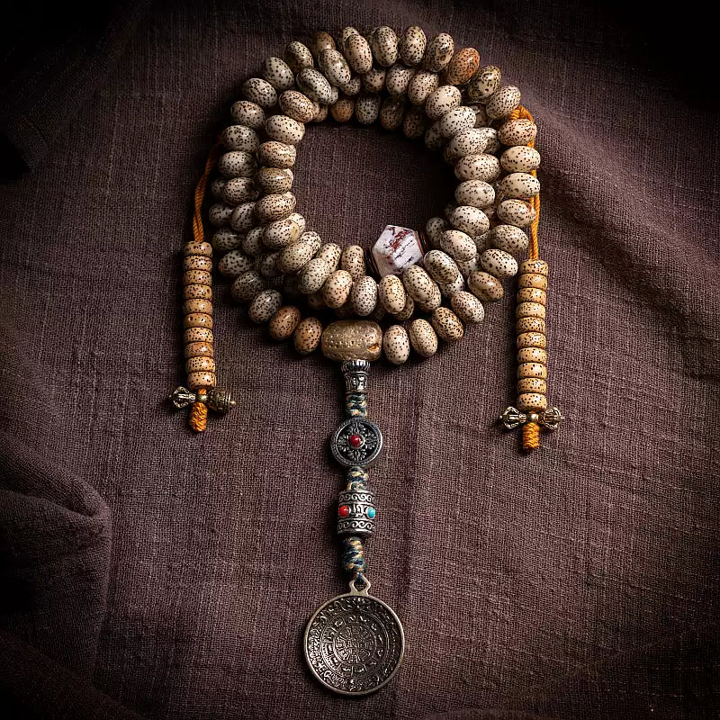 Bodhi Seed Prayer Beads - Handmade Buddha beads bracelet