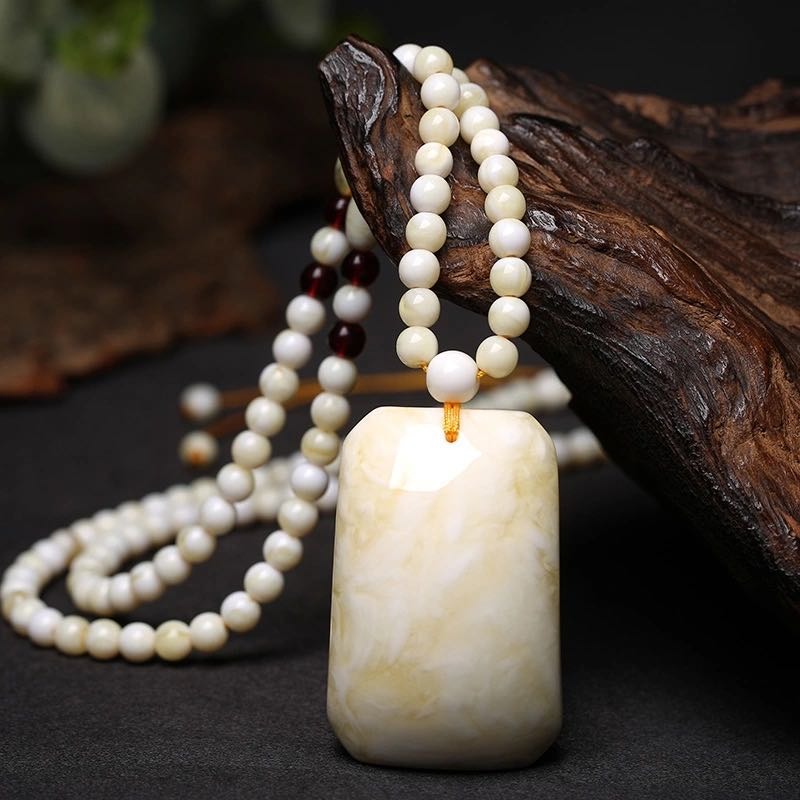 Honey Amber Wealth Protection Necklace