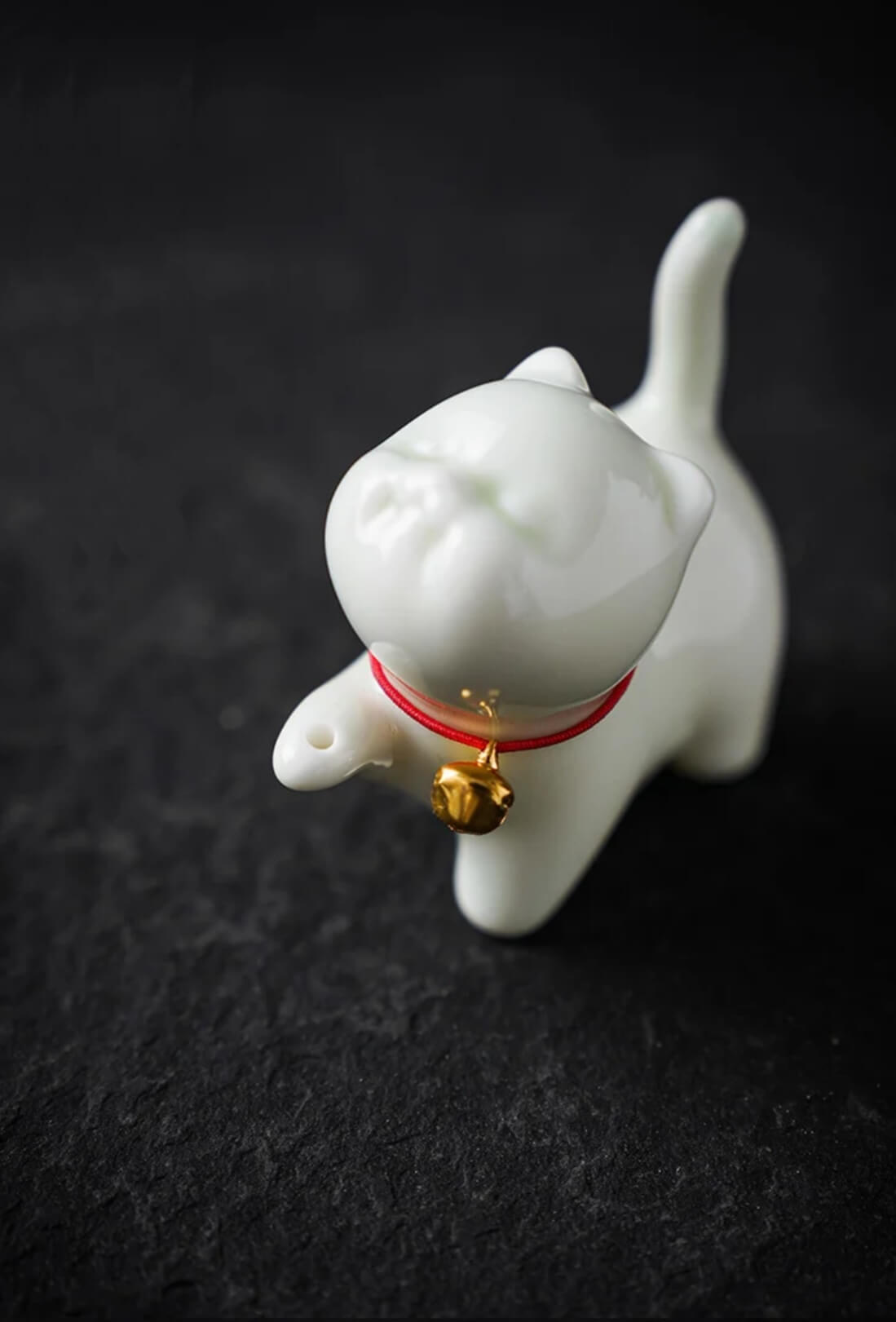 Bâton d'encens en céramique Petit Chaton - Guérison et chaleur dans la vie