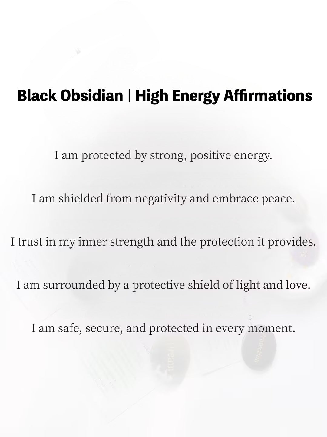 Natural palm stone - energy and releases stress
