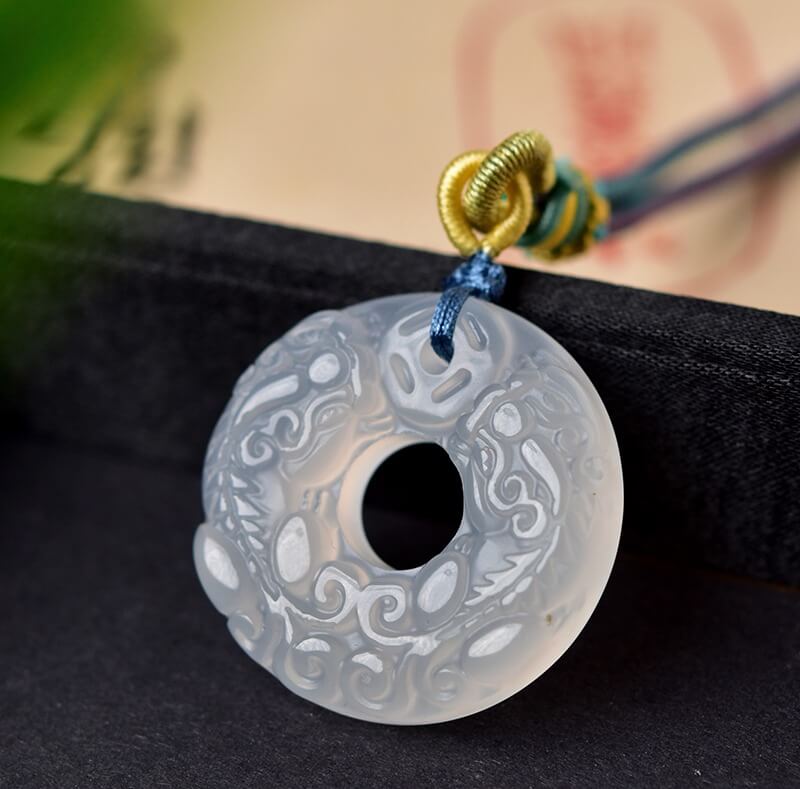 Red Agate Pi Xiu Peace Pendant Prosperity&Wealth Necklace