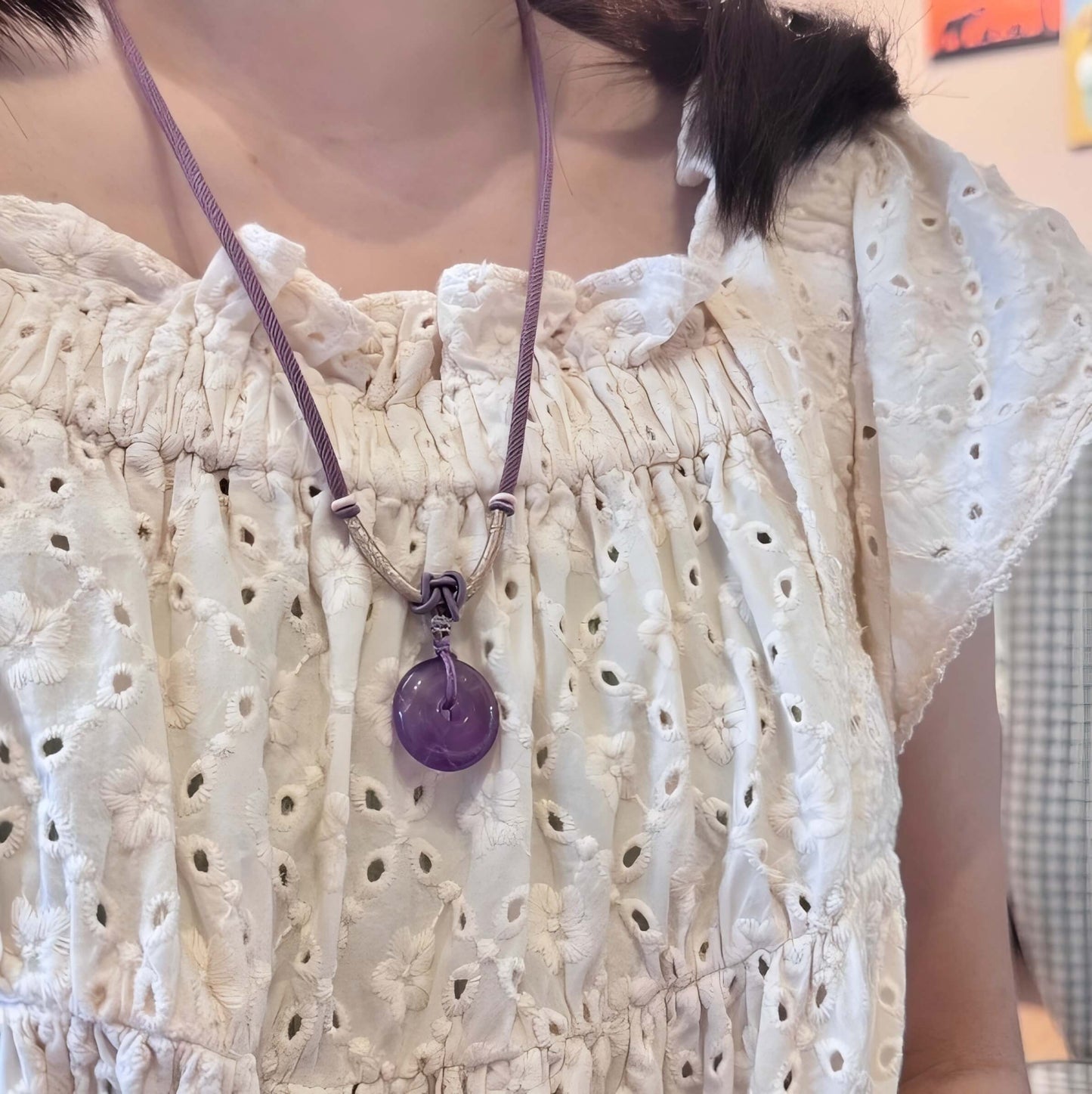 Uruguayan Amethyst Peace Buckle-Wisdom•Peace•Charm•Lucky