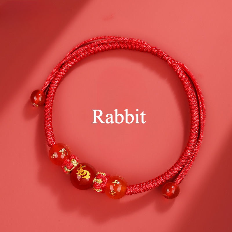 Zen Healing Blessings Red String Set