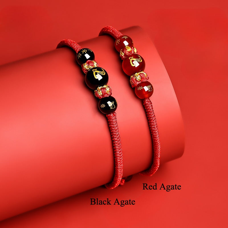 Zen Healing Blessings Red String Set