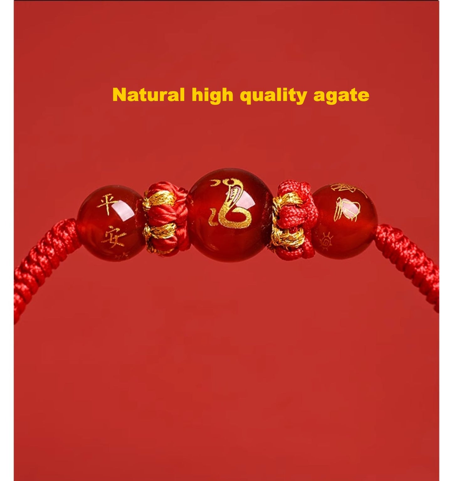 Zen Healing Blessings Red String Set