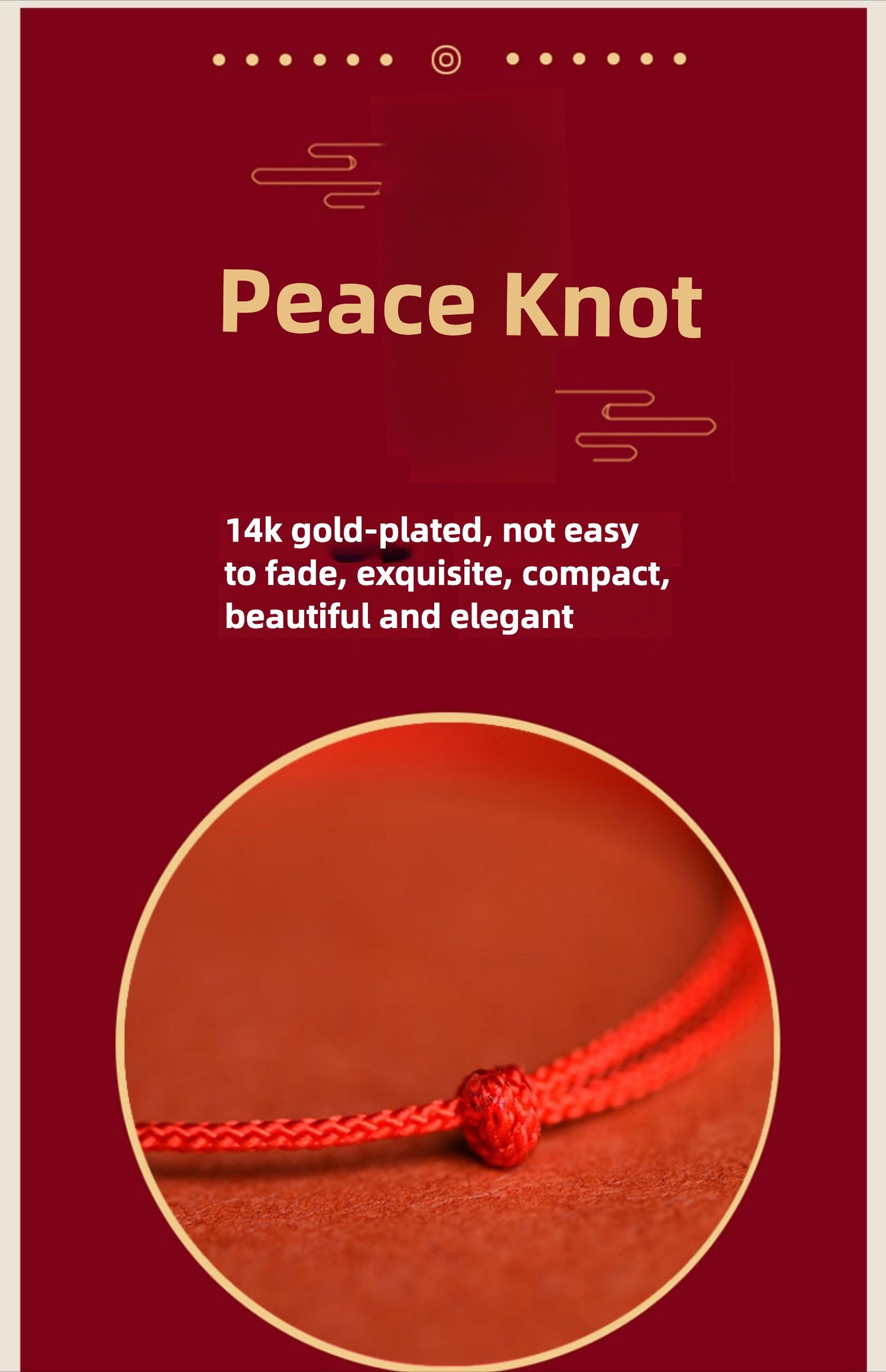 Free Today:Zen Healing 2025 Chinese Zodiac Cinnabar Red String Luck Bracelet