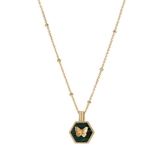 Zen Healing 925 Sterling Silver Butterfly Necklace