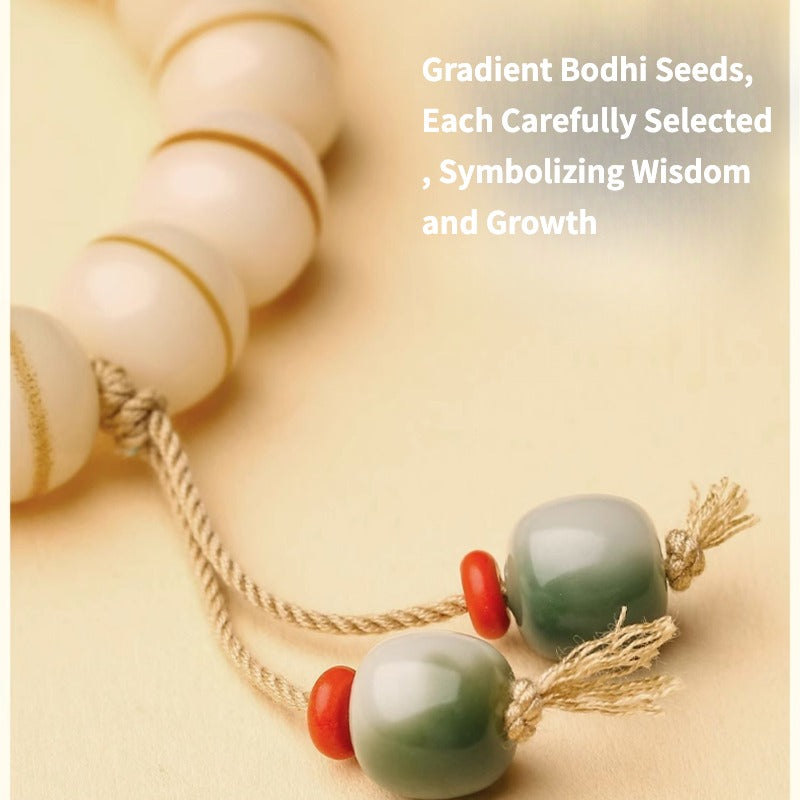 Zen Healing Bodhi Seed Lion Wisdom Bracelet