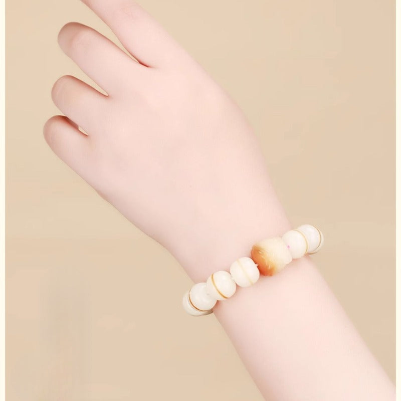 Zen Healing Bodhi Seed Lion Wisdom Bracelet