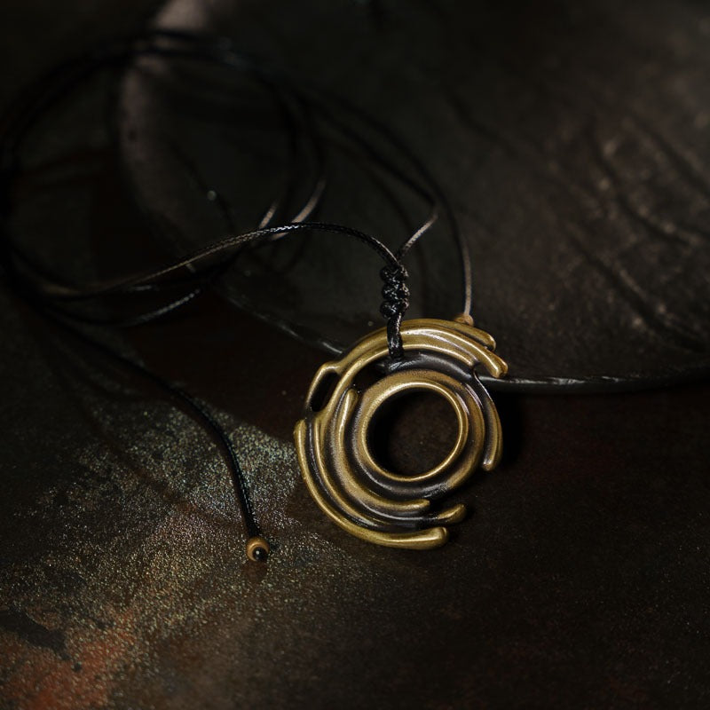 Zen Healing Copper Vintage Wealth Necklace
