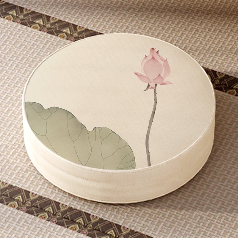 Zen Healing Lotus Pattern Meditation Mindfulness Seat Mat Cushion Home Decoration