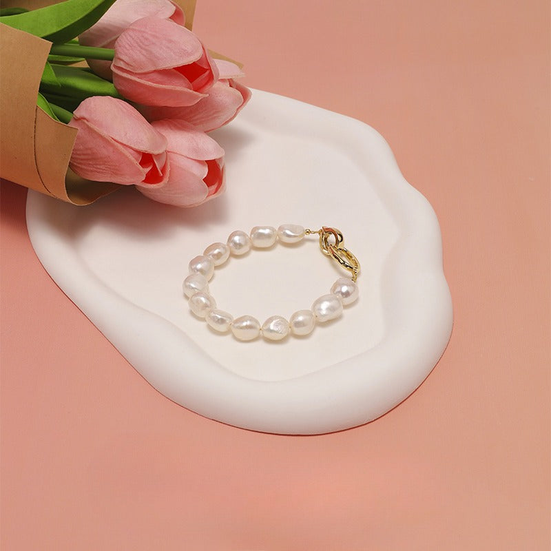 Zen Healing Natural Pearl Sincerity Bead Bracelet