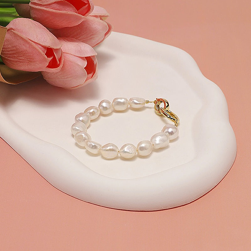 Zen Healing Natural Pearl Sincerity Bead Bracelet