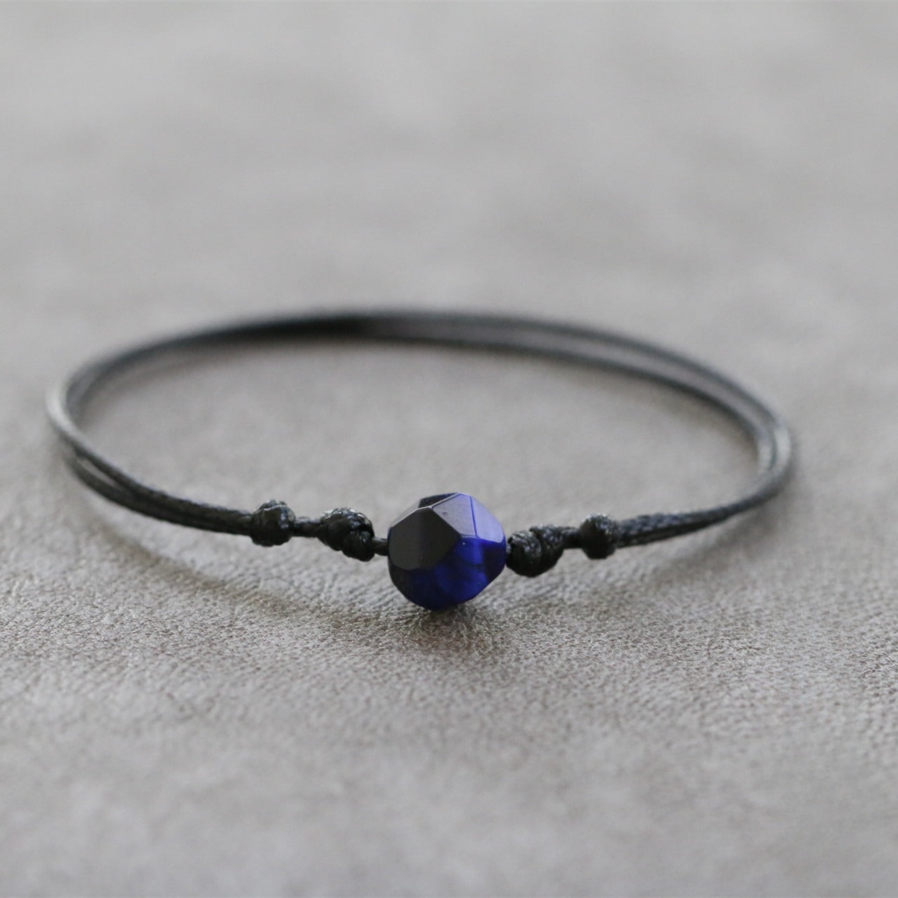 Zen Healing Roasted Tiger Eye Stone Braid Courage Bracelet