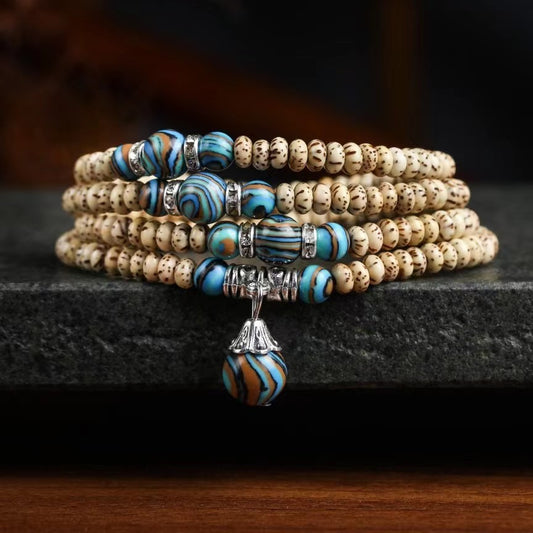 Zen Healing Star Moon Bodhi Wisdom Buddha Bracelet & Necklace