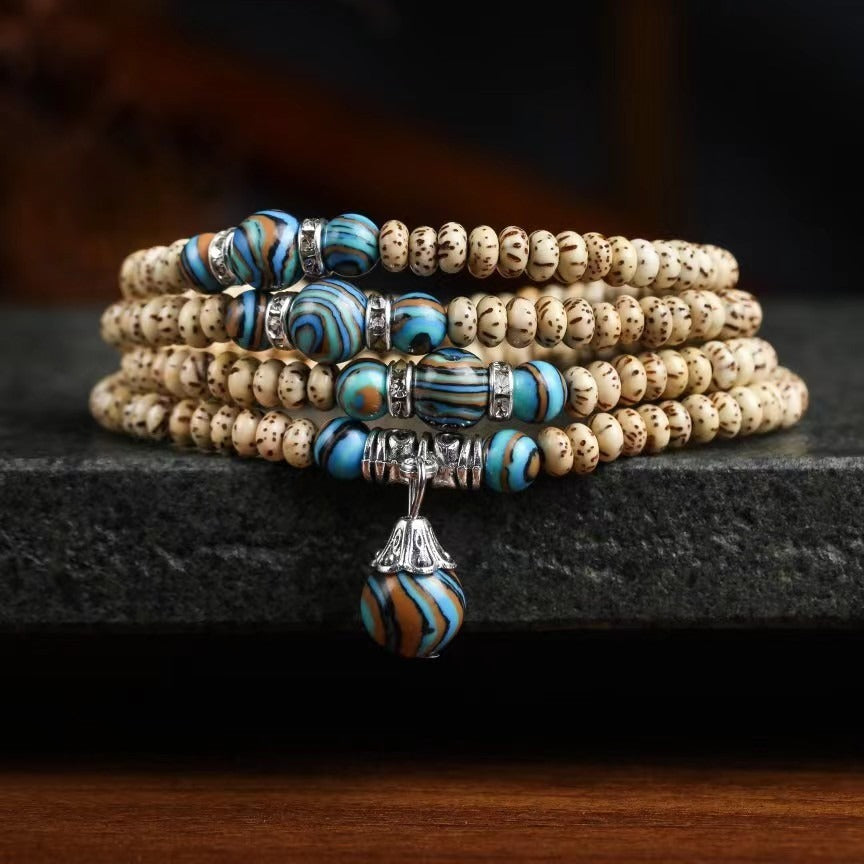 Zen Healing Star Moon Bodhi Wisdom Buddha Bracelet & Necklace