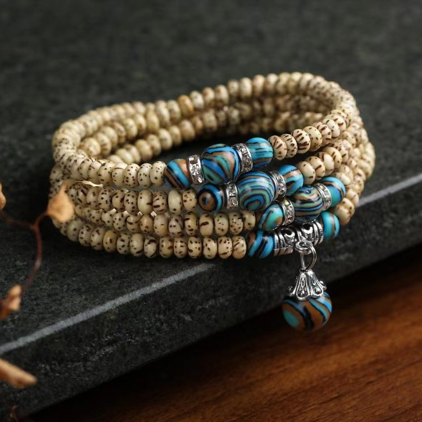Zen Healing Star Moon Bodhi Wisdom Buddha Bracelet & Necklace