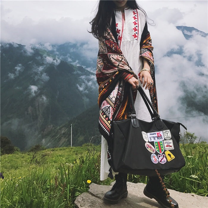 Zen Healing Tibetan Shawl Warm Travel Scarf