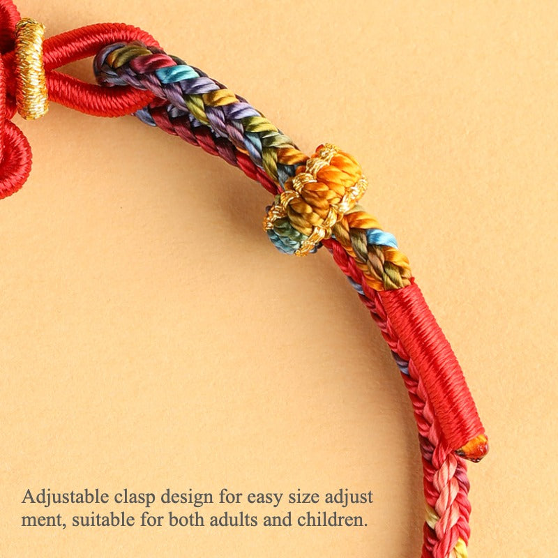 Zen Healing WenChang Knot Red String Luck Bracelet