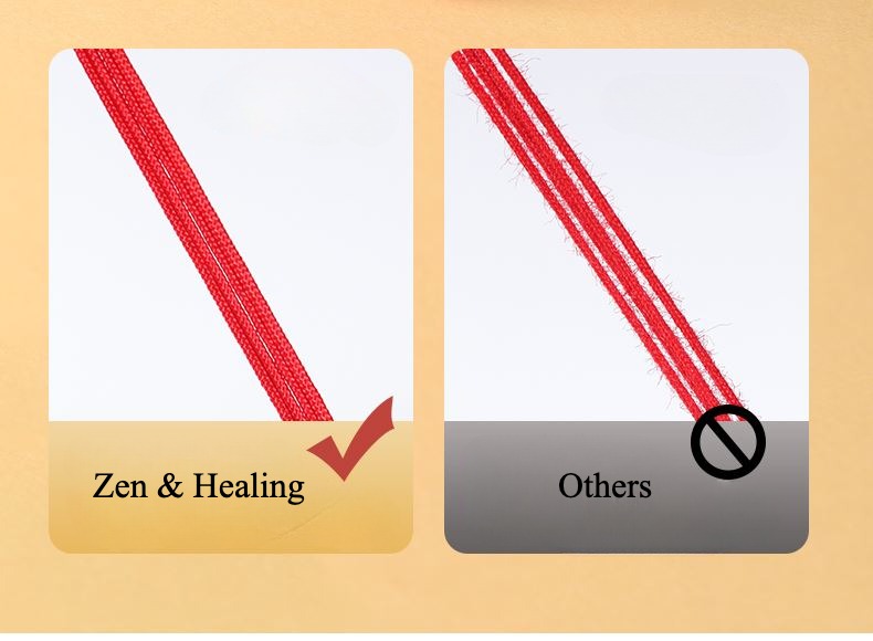 Zen Healing WenChang Knot Red String Luck Bracelet
