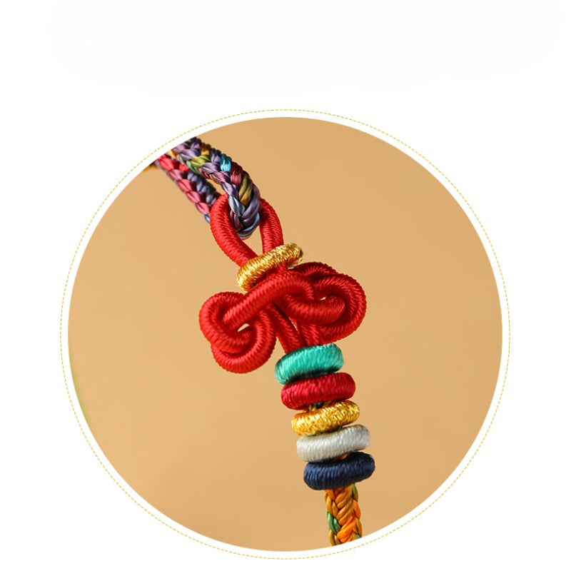 Zen Healing WenChang Knot Red String Luck Bracelet