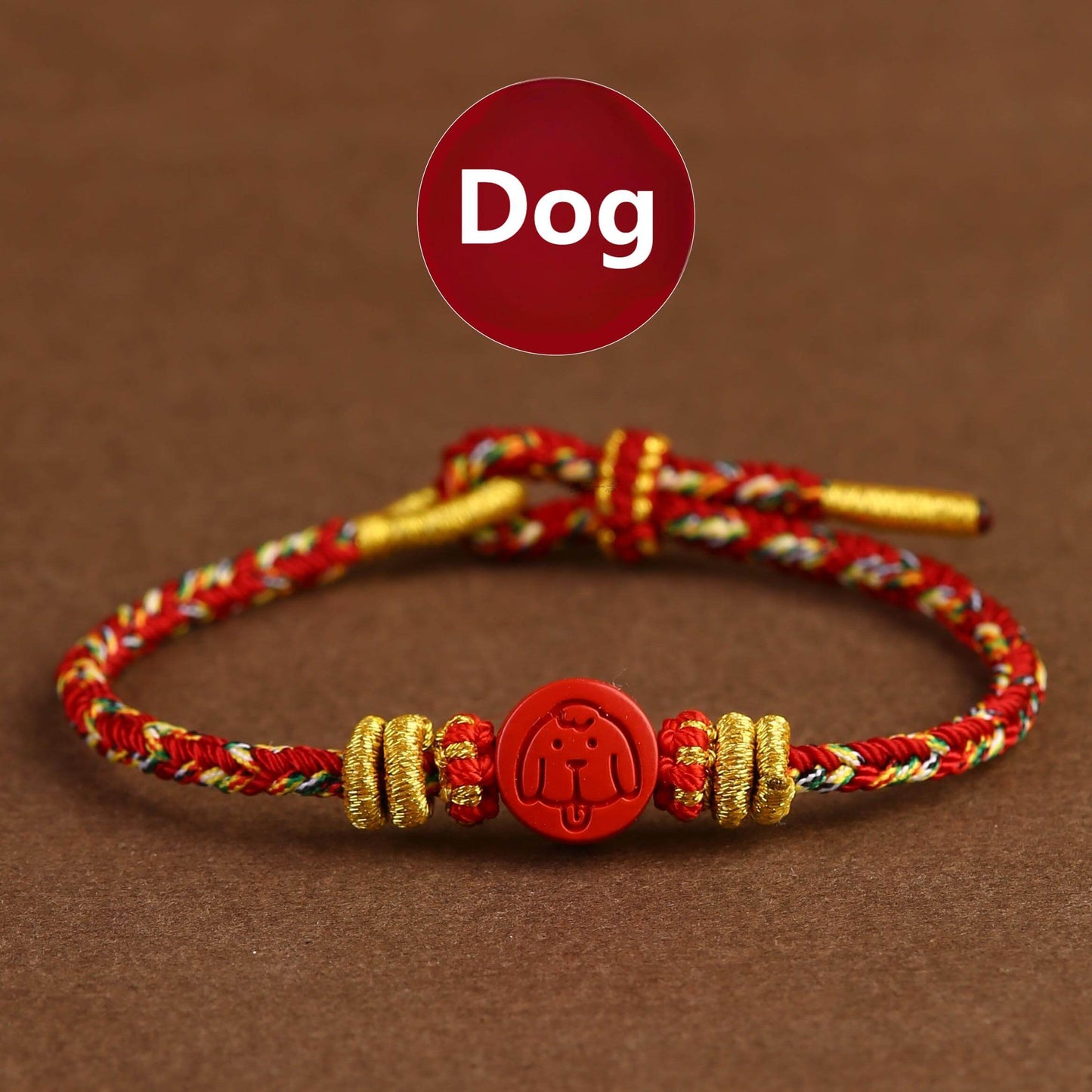 Zen Healing 2025 Chinese Zodiac Cinnabar Lucky Braided Bracelet