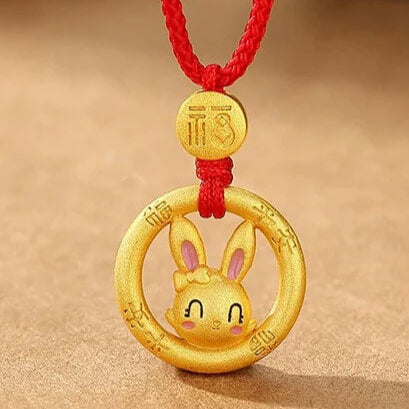 Zen Healing 925 Sterling Silver Chinese Zodiac Peace Pendant Necklace