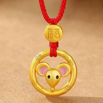 Zen Healing 925 Sterling Silver Chinese Zodiac Peace Pendant Necklace