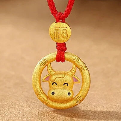 Zen Healing 925 Sterling Silver Chinese Zodiac Peace Pendant Necklace