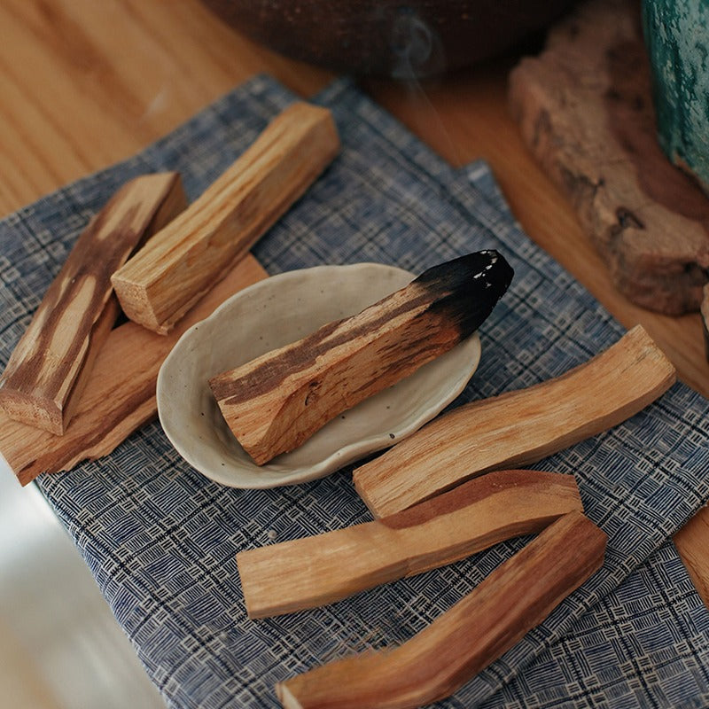 Zen Healing Blue Sage Cedar Palo Santo Meditation Cleansing Kit