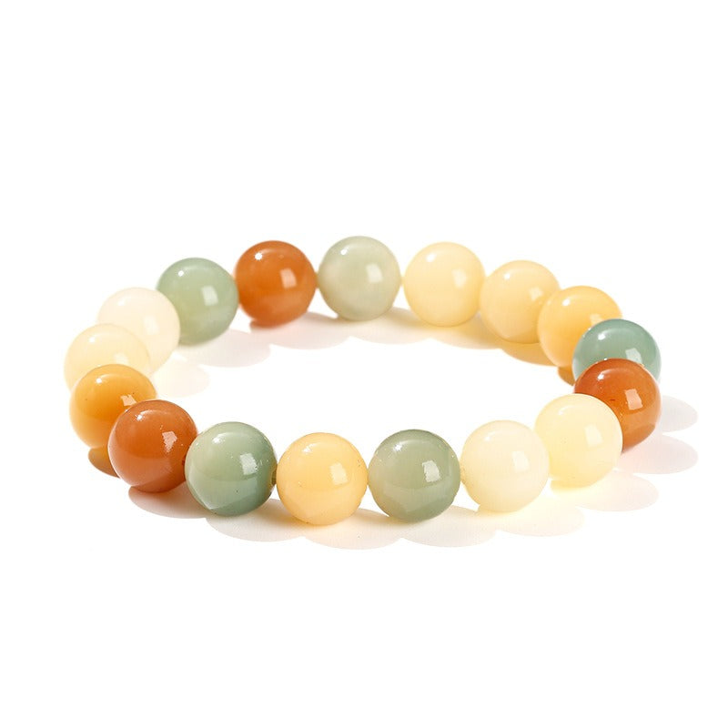 Zen Healing Colorful Bodhi Seed Harmony Wisdom Bracelet