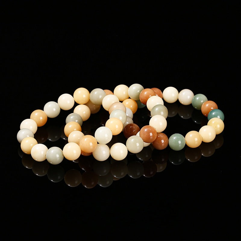 Zen Healing Colorful Bodhi Seed Harmony Wisdom Bracelet