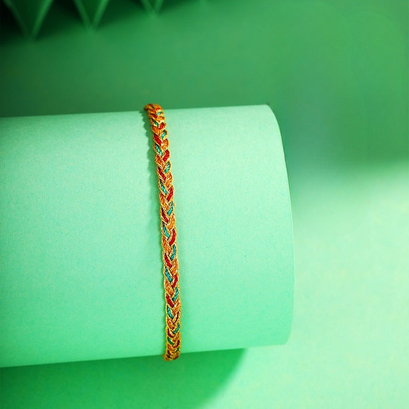 Zen Healing Handmade Five Color Thread Protection Braid String Bracelet