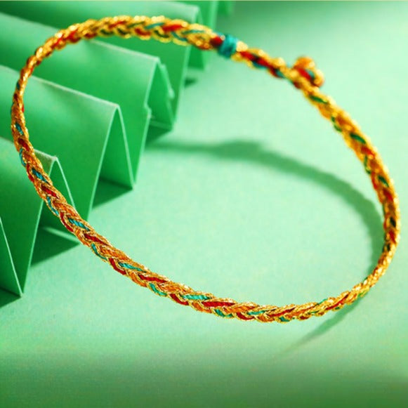 Zen Healing Handmade Five Color Thread Protection Braid String Bracelet