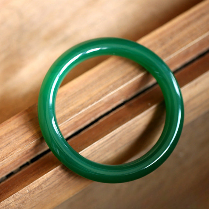 Zen Healing Jade Healing Abundance Protection Bracelet Bangle