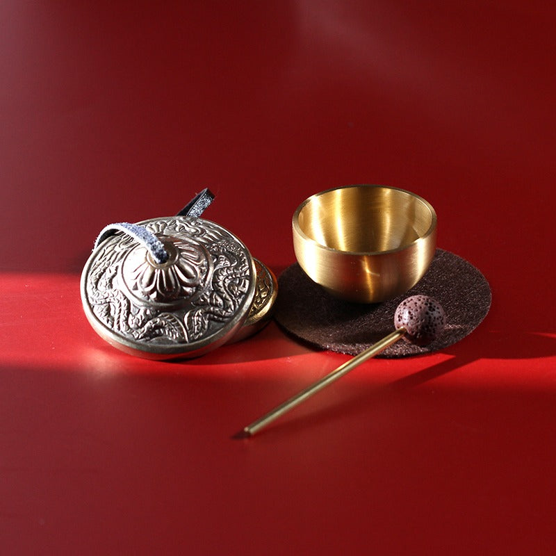 Zen Healing Singing Bowl Sound Healing Aromatherapy Meditation Set
