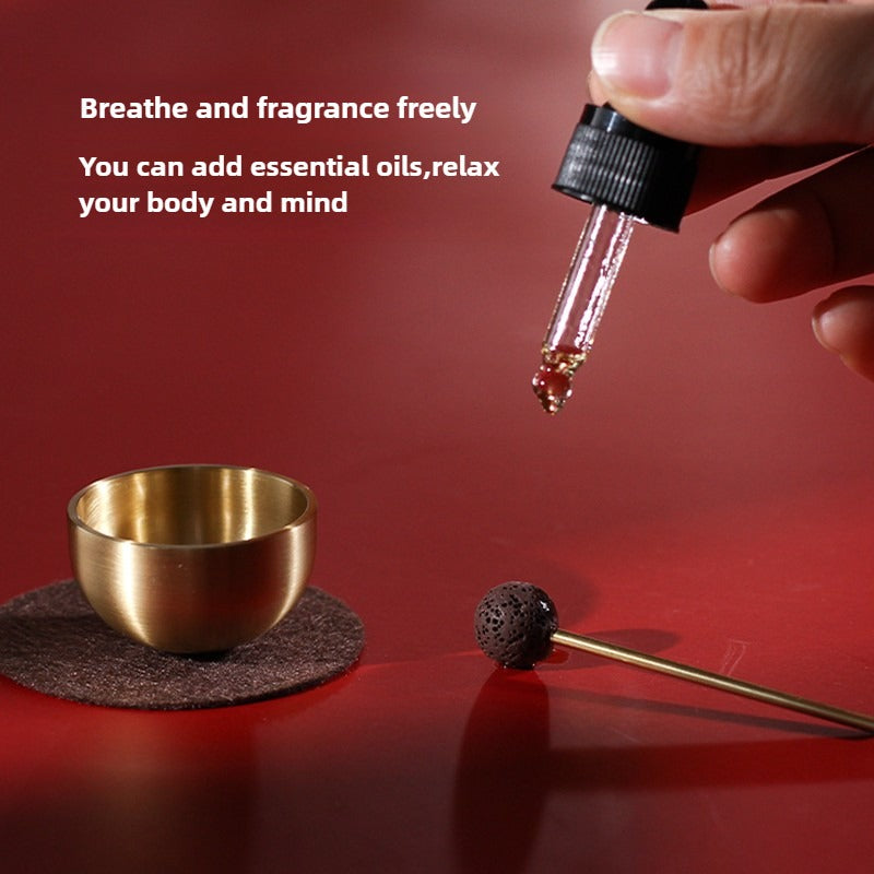Zen Healing Singing Bowl Sound Healing Aromatherapy Meditation Set