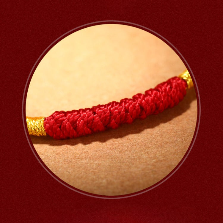 Zen Healing Vajra Knot Lucky Braided String Bracelet