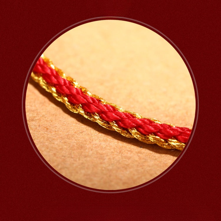 Zen Healing Vajra Knot Lucky Braided String Bracelet