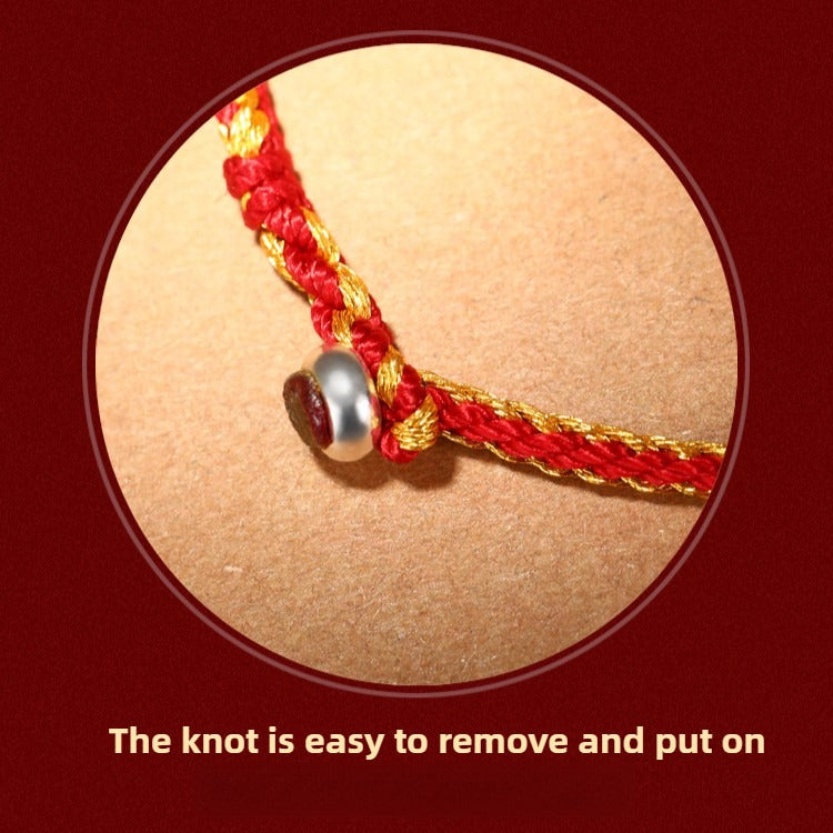 Zen Healing Vajra Knot Lucky Braided String Bracelet