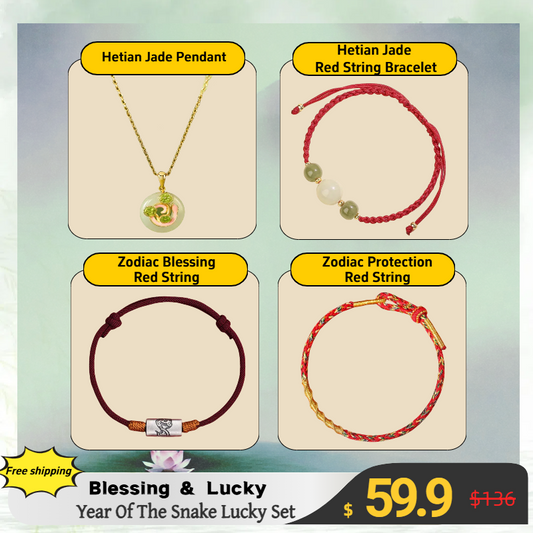 Zen Healing Year Of The Snake Lucky Set