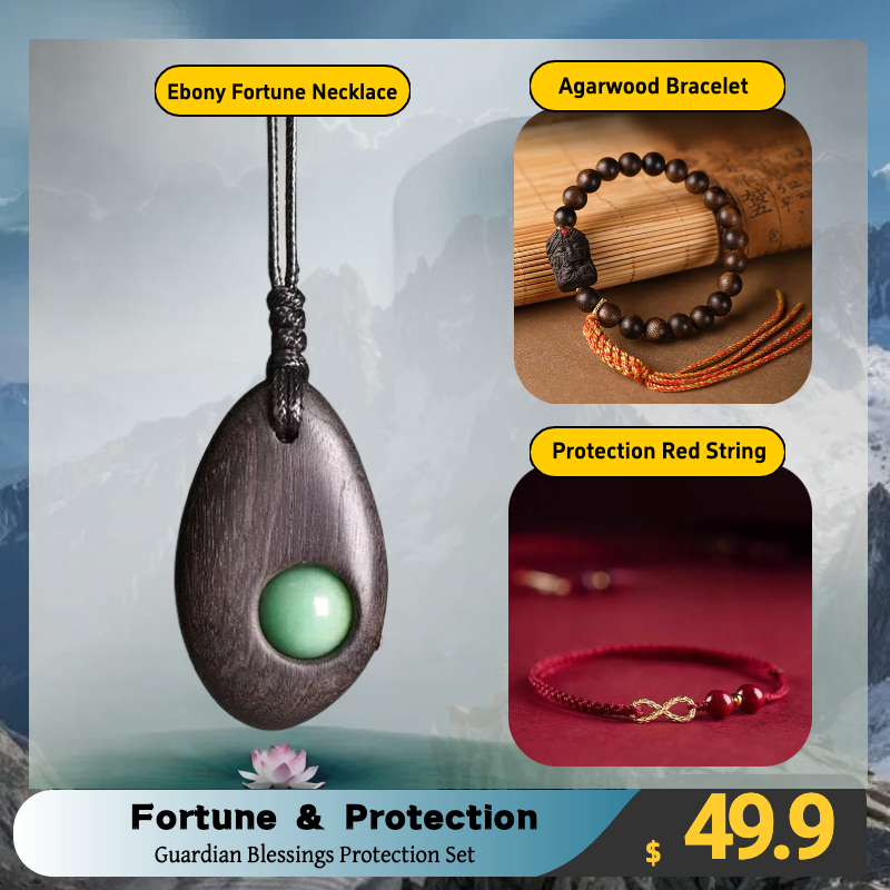 Zen Healing Guardian Blessings Protection Gift Set