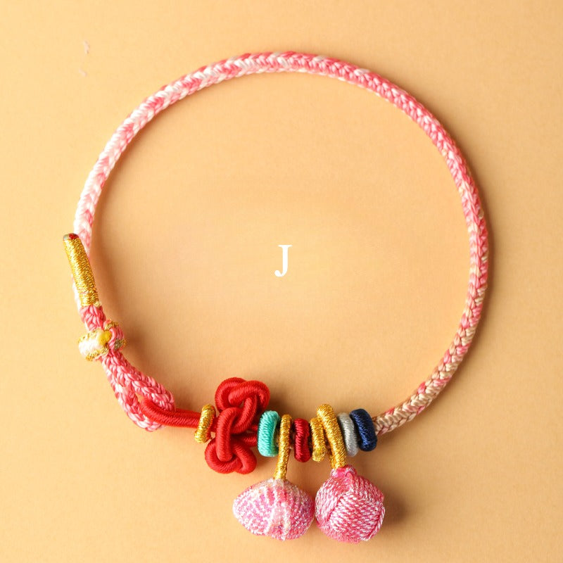 Zen Healing WenChang Knot Red String Luck Bracelet