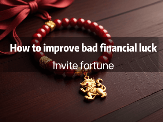 How to improve bad financial luck