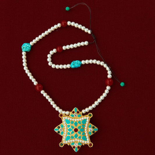 Tibetan Gawu Necklace – Traditional Tibetan prayer necklace