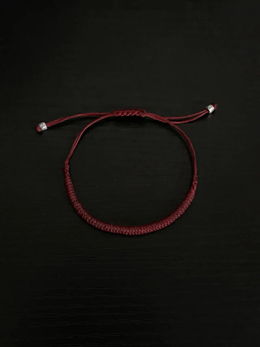 Ancient Method Woven Red Thread Bracelet - A Buddhist Amulet - 我的商店