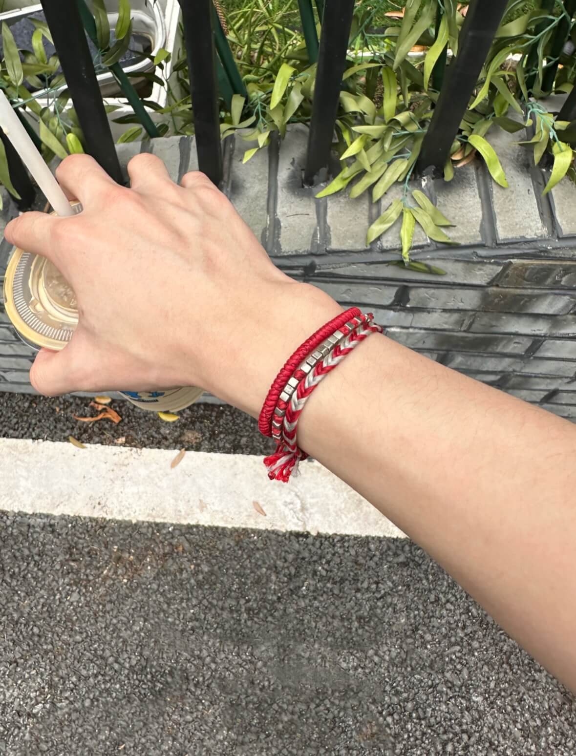 Ancient Method Woven Red Thread Bracelet - A Buddhist Amulet - 我的商店